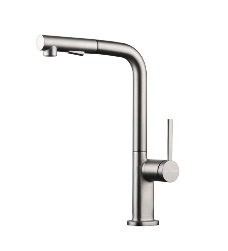 Смеситель для кухни Paulmark NEO Ne214419-BS на мойку никель